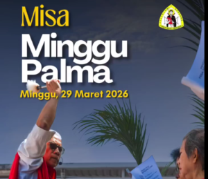 Misa Minggu Palma, 29 Maret 2026